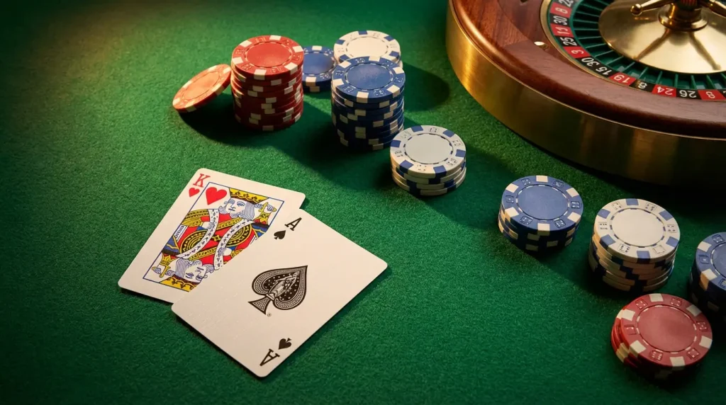 Table games at new UK casinos — blackjack, roulette, baccarat and video poker
